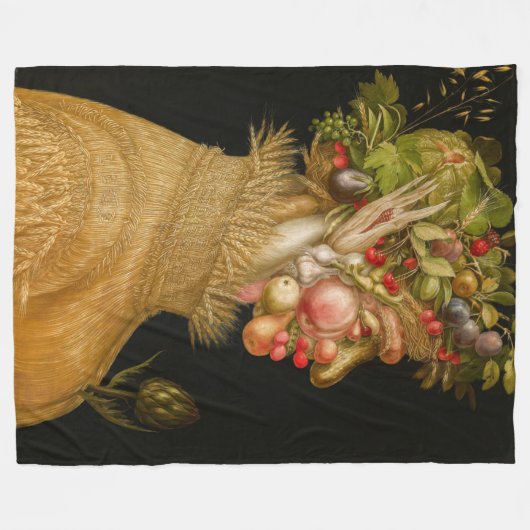 Couverture Polaire Giuseppe Arcimboldo - Été (Devant (Horizontal))