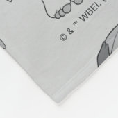 Couverture Polaire Gizmo | Black & White Pattern (Coin)