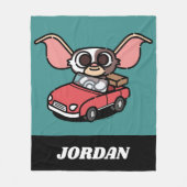 Couverture Polaire Gizmo | Pilote comique mite | Ajouter Votre Nom (Devant)