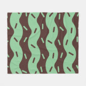 Couverture Polaire Glace au Chocolat Menthe Fondue (Devant (Horizontal))