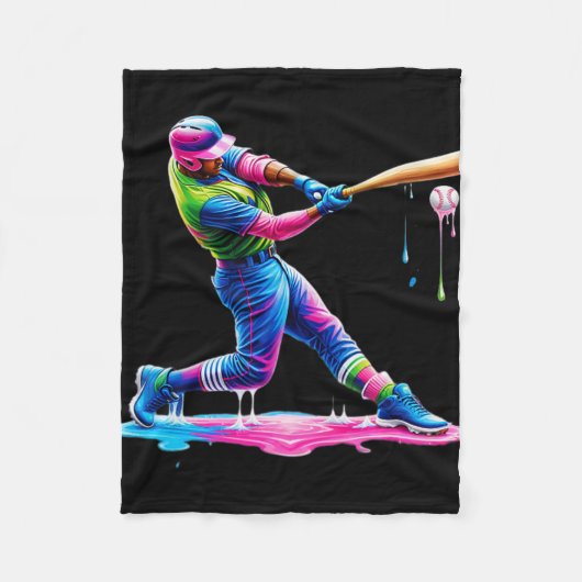 Couverture Polaire Glace Bysebyll Player Drip (Devant)
