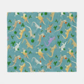 Couverture Polaire Glace de Fête de Morph Dragon (Devant (Horizontal))