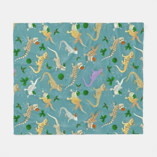 Couverture Polaire Glace de Fête de Morph Dragon (Devant (Horizontal))