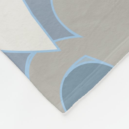 Couverture Polaire Glace du glacier bleu (Coin)