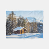 Couverture Polaire Glace et neige | Journal d'hiver Cabine Alpes suis (Devant (Horizontal))