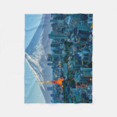 Couverture Polaire Glace et neige | Mt. Fuji et Tokyo Skyline (Devant)