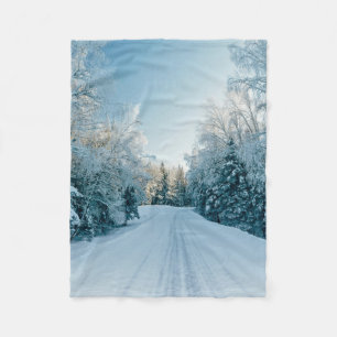 Couverture Polaire Glace et neige   Route d'hiver gelée Russie, Sibér