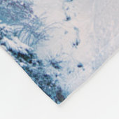 Couverture Polaire Glace et neige | Train Express Red Bernina Suisse (Coin)