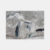 Couverture Polaire Glace Sur Les Grands Lacs, États-Unis. (Devant (Horizontal))