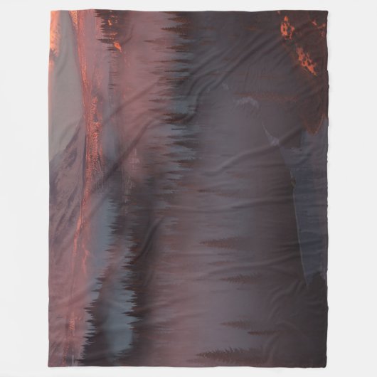 Couverture Polaire Glacier Valley (Sunrise) (Devant)