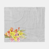 Couverture Polaire Gladiolus botanique (Devant (Horizontal))