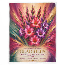 Gladiolus d'août Fleur de naissance Conscience flo