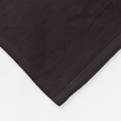 Couverture Polaire Glam Rose Parties scintillant rose moderne Script  (Coin)
