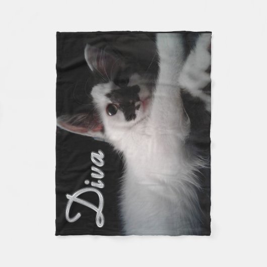 Couverture Polaire Glamor Kitty (Devant)