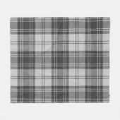 Couverture Polaire Glen Grey Tartan (Devant (Horizontal))
