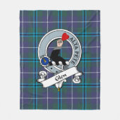 Couverture Polaire Glen verre Tartan moderne Plaid (Devant)