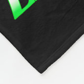 Couverture Polaire Glerp Glorp Funny Alien Cat Meme Gnarp Cat Silly A (Coin)