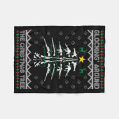 Couverture Polaire Glocking Around The Christmas Tree Ugly Christmas (Devant (Horizontal))