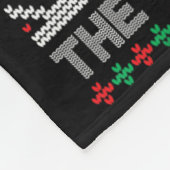 Couverture Polaire Glocking Around The Christmas Tree Ugly Christmas (Coin)