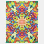 Couverture Polaire Glory Kaleidoscope Fleece Blanket (Devant)