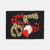 Couverture Polaire Gnome Love Valentine Gnomes Valentines Day Men Wom (Devant (Horizontal))