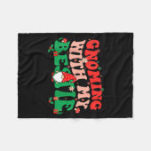 Couverture Polaire Gnome Twinning With My Ie Funny Matching Christmas (Devant (Horizontal))