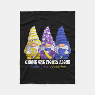 Couverture Polaire Gnomies amusantes Vessie Mois de sensibilisation a