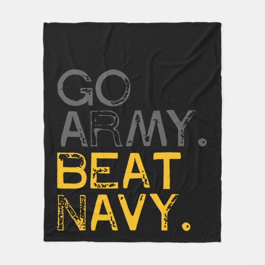 Couverture Polaire Go Army Beat Navy (Devant)