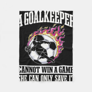 Couverture Polaire Goalie Goalkeeper Soccer Player Sport Keeper Goalt