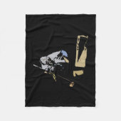 Couverture Polaire Goaltender - Joueur de hockey (Devant)