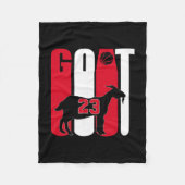 Couverture Polaire Goat (greatest Of All Time) Sketll 23 (Devant)