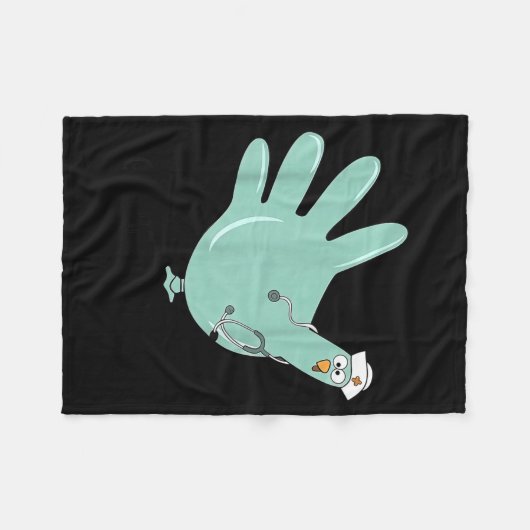 Couverture Polaire Gobble Gobble Funny Thanksgiving Nurse Humor (Devant (Horizontal))