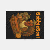 Couverture Polaire Gobbol Turkey Day Thanksgiving Funny Gobble Thankf (Devant (Horizontal))