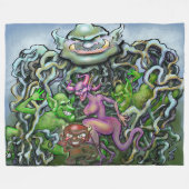 Couverture Polaire Goblins et monstres (Devant (Horizontal))