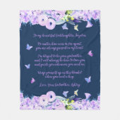 Couverture Polaire Godgirl Fleece Blanket (Devant)