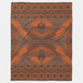 Couverture Polaire Gold Butterfly numérique (Devant)