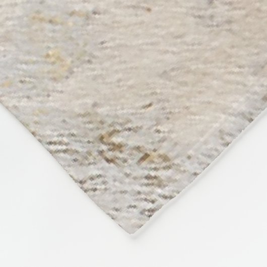 Couverture Polaire Gold Cowhide Print Metallic (Coin)