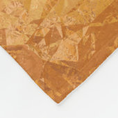 Couverture Polaire Gold Elegance : Abstrait Arrière - plan luxueux (Coin)