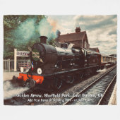 Couverture Polaire Golden Arrow Sheffield Park UK - Ajouter un nom (Devant (Horizontal))