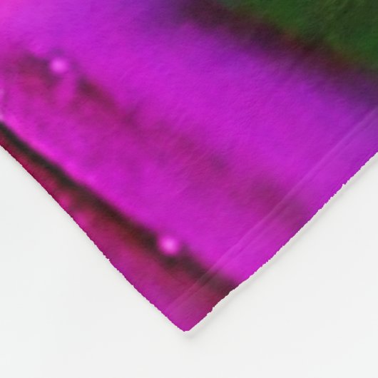 Couverture Polaire Golden Bee Flower Magic Design (Coin)