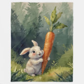 Couverture Polaire Golden Blossom Elegance  Fleece Blanket (Devant)