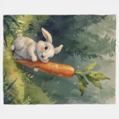 Couverture Polaire Golden Blossom Elegance  Fleece Blanket (Devant (Horizontal))