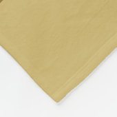 Couverture Polaire Golden Coffee Carré (Coin)