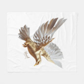 Couverture Polaire Golden Dove - AI (Devant (Horizontal))