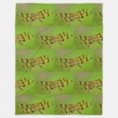 Couverture Polaire Golden Dragonfly (Devant)
