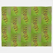 Couverture Polaire Golden Dragonfly (Devant (Horizontal))