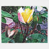 Couverture Polaire Golden Flame (Devant (Horizontal))