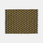 Couverture Polaire Golden Fleur de Lis (Devant (Horizontal))