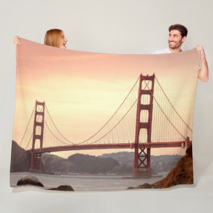 COUVERTURE POLAIRE GOLDEN GATE BRIDGE