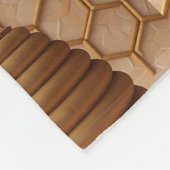 Couverture Polaire "Golden Light Designs" (Coin)